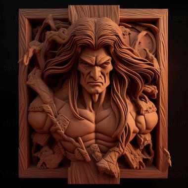 3D model Conan FROM NARUTO (STL)